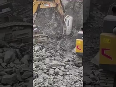 5500Kg KS550 سنگ شکن سنگ سنگ شکن هیدرولیک سنگین OEM در دسترس