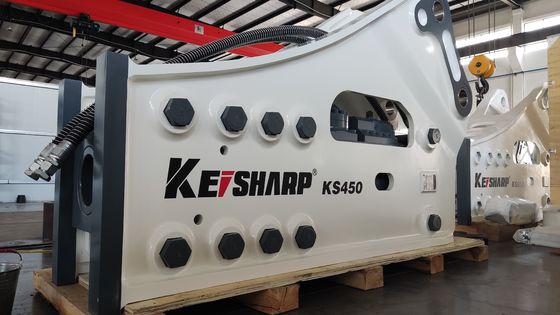 KS450 Side Type Rock Hydraulic Breaker Machine قطر شیل 190 میلی متر