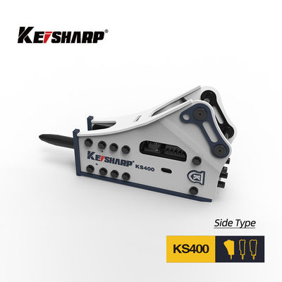 KS400 نوع سمت 175mm Chisel Hydraulic Breaker برای حفاری