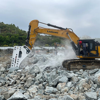 KS5600 نوع جانبی دستگاه شکستن هیدرولیک 205mm قطر شیل