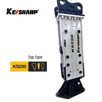 KS220 نوع بالا حفاری هیدرولیک سنگ شکن ماشین ISO تایید شده