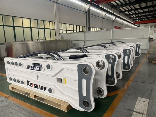 KS320 دستگاه شکستن حفاری هیدرولیک نوع پین بالا 155mm قطر شیل