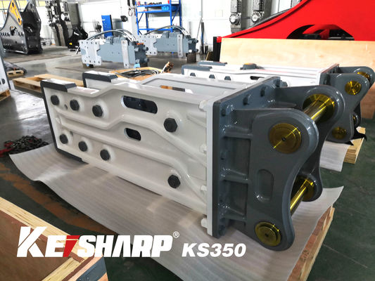 KS350 نوع بالا شکن هیدرولیک 165mm قطر چسل برای 35-40 تن حفاری