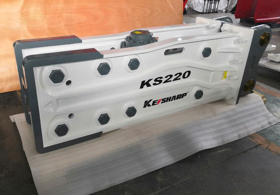 KS220 نوع بالا حفاری هیدرولیک سنگ شکن ماشین ISO تایید شده