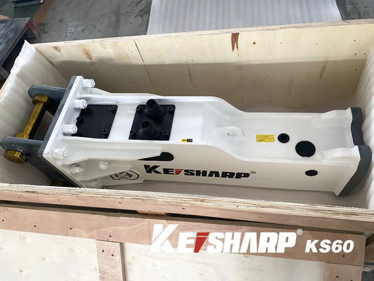 KEISHARP KS60 Box Type Hydraulic Breaker برای حفاری های کوچک