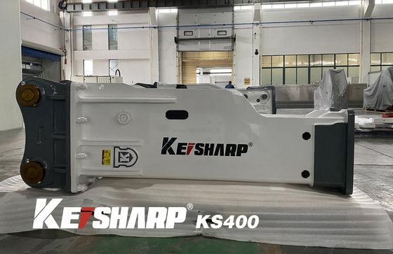 KS400 نوع خاموش کننده هیدرولیک شکسته 175mm قطر شیل مناسب 40 ~ 50 تن حفاری