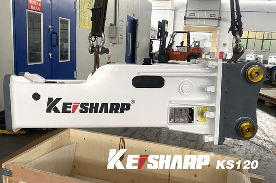 KS550 200mm Chisel Box Type Excavator شکاف های هیدرولیک برای معدن / فلزات