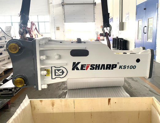 KS550 200mm Chisel Box Type Excavator شکاف های هیدرولیک برای معدن / فلزات