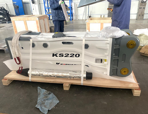 KS220 خاموش / سمت / بالا نوع هيدرولیک شکستن چکش برای حفاری