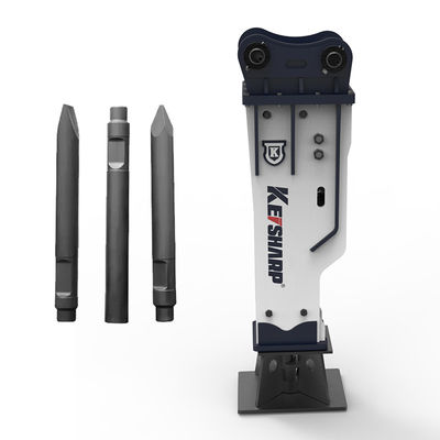 ابزار سنگ کیت شارژ نیتروژن Moil Point Hydraulic Breaker برای مینی Excavator