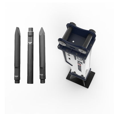 ابزار سنگ کیت شارژ نیتروژن Moil Point Hydraulic Breaker برای مینی Excavator