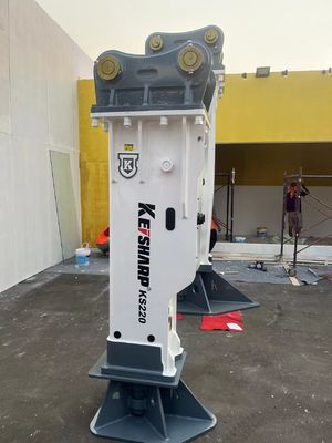 قطعات هيدروليکي براي مورد 580 و کارايي قطر چيسل 140mm