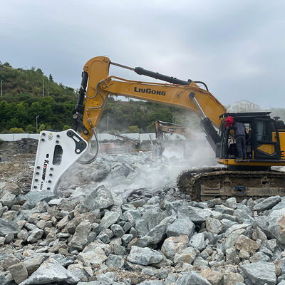 5350Kg Excavator هیدرولیک شکستن شکستن مدرن طراحی برای بهره وری ساخت و ساز