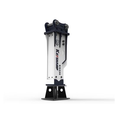 KS350 165mm Chisel Hydraulic Breaker برای شکستن سنگ حفاری گواهینامه ISO9001