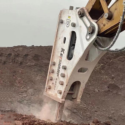 سنگ شکن هیدرولیک سنگین برای 50-60 تن کاوشگر راهنمای / شکل نامنظم