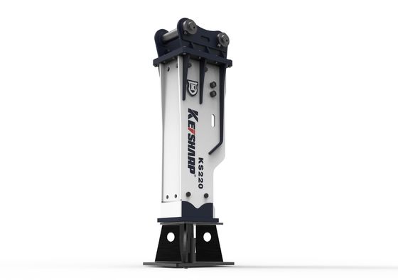 تجهیزات ساختمانی قسم سنگین KS350 قطعات حفاری 165mm Chisel Hydraulic Breaker