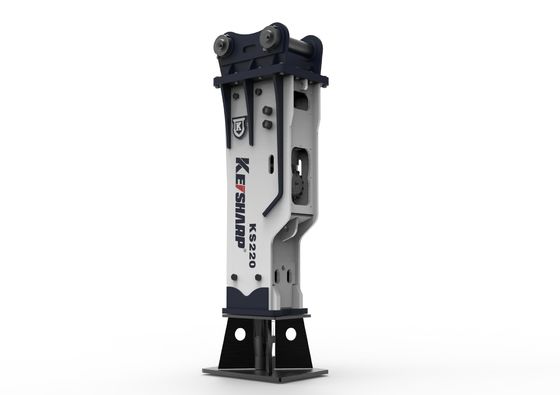 تجهیزات ساختمانی قسم سنگین KS350 قطعات حفاری 165mm Chisel Hydraulic Breaker