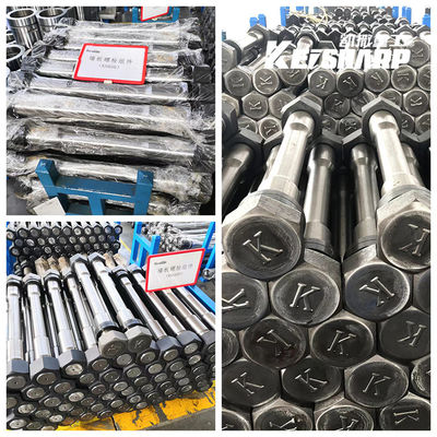 KS450 KS500 شکافنده هیدرولیکی از طریق بولت مواد فولادی ریخته شده