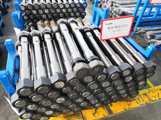 اتصال حفاری از طریق بولت استاندارد / سفارشی OEM قابل قبول است
