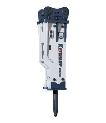 KS220 خاموش نوع هیدرولیک حفاری شکسته 140mm قطر شیل