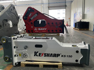 KS150 150-170 بار هيدروليک شکسته با 100mm Chisel