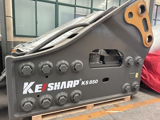 KS850 نوع جانبی دستگاه شکستن هیدرولیک 230mm قطر شیل