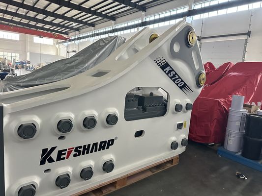 KS700 نوع جانبی دستگاه شکستن هیدرولیک قطر شیل 215mm