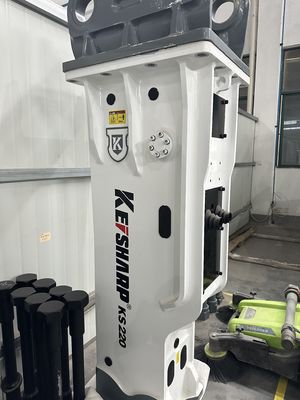 KS220 Box Type Hydraulic Breaker برای حفاری 16 تا 22 تن قطر شیل 140 میلی متر