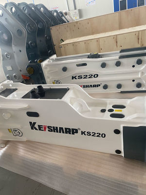 KS220 Box Type Rock Hydraulic Breaker Machine قطر شیل 140 میلی متری