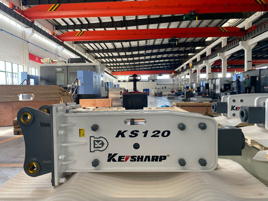 KS120 ماشین شکستن هیدرولیک صخره 85 میلی متر قطر شیل