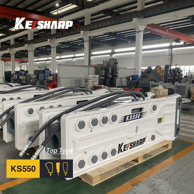 KS550 ماشین شکستن هیدرولیک صخره 200 میلی متر قطر شیل