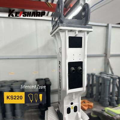 KS220 Box Type Rock Hydraulic Breaker Machine قطر شیل 140 میلی متری