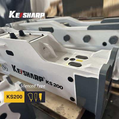 KS200 نوع بالا شکن هیدرولیک 135mm قطر چسل برای 18-22 تن حفاری